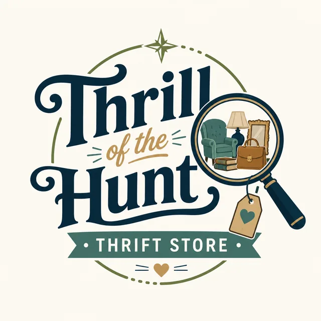 Thrill of the Hunt Thrift Store logo